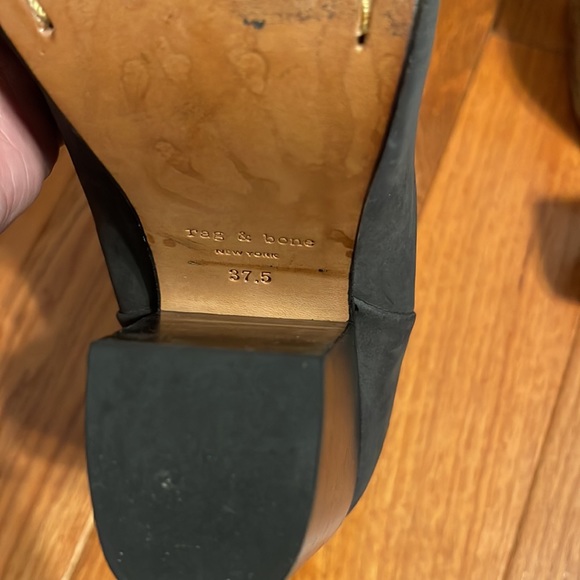 Rag & Bone Newbury boot black leather 7.5 - Picture 9 of 9